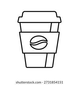 A coffee cup vector illustration