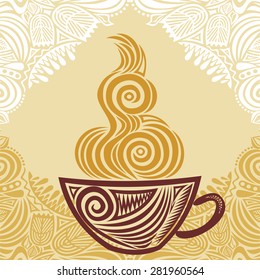 Coffee cup vector illustration