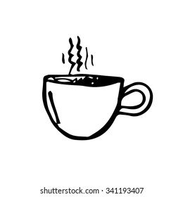 Coffee cup vector illustration