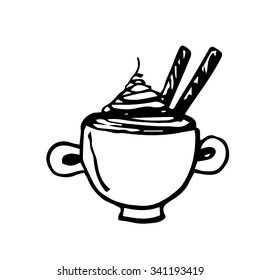 Coffee cup vector illustration
