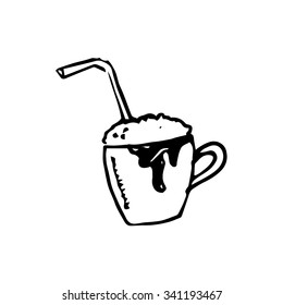 Coffee cup vector illustration