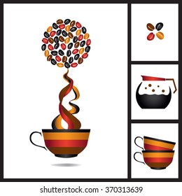 Coffee Cup. Vector Illustration 