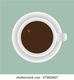 Coffee cup. Vector illustration