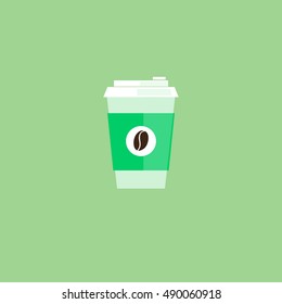  Coffee cup vector illustration. 