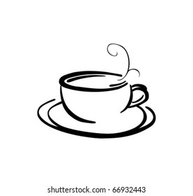 Coffee cup vector illustration