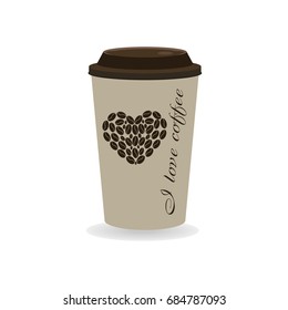 Coffee cup. Vector illustration