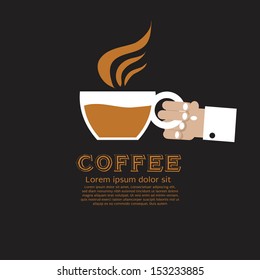 Coffee Cup Vector Illustration EPS10