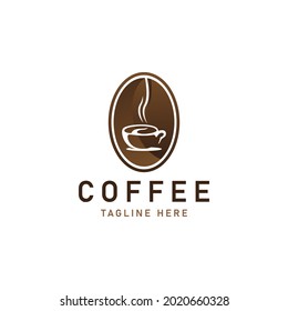 The coffee and cup vector illustration is great to use as an icon or logo for your product