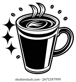 coffee cup vector illustration icon