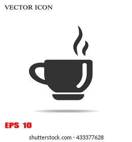 coffee cup vector illustration icon