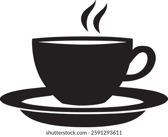 Coffee Cup Vector Illustration Isolated on White