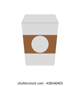 coffee cup , Vector illustration over white background