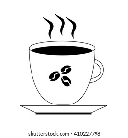 coffee cup vector , coffee cup isolated , coffee mug vector eps10 coffee vetor collection