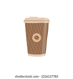 Coffee cup vector. Coffee cup isolated on white background.