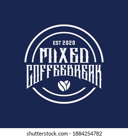 Coffee-Cup-Vektorgrafik-Logo-Vorlage