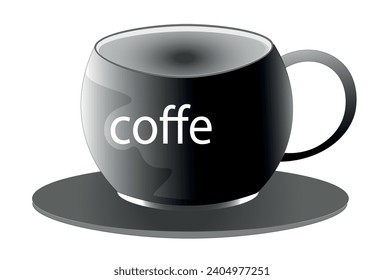 coffee cup vector, logo editing, brand, background.graphics, design, picrute
