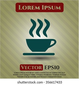 Coffee Cup vector symbol