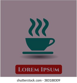 Coffee Cup vector symbol