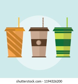 Coffee cup vector templates