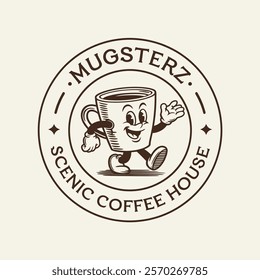 a coffee cup vector typography t-shirt design