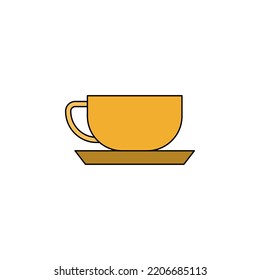 coffee cup vector for website symbol icon presentation