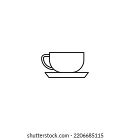 coffee cup vector for website symbol icon presentation