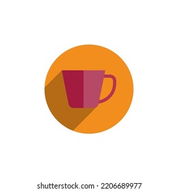 coffee cup vector for website symbol icon presentation