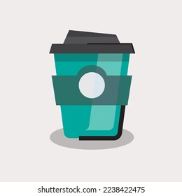 Coffee cup vectoral design illustration