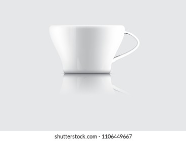 coffee cup white.
