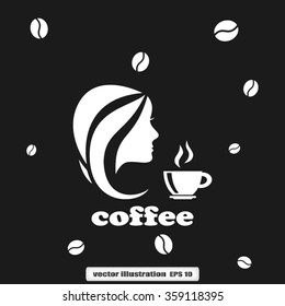 coffee cup woman