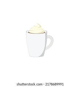 coffee cup,fresh coffee cup vector illustration