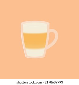 Kaffeetasse, frische Kaffeetasse, Vektorgrafik