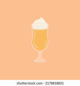 taza de café, ilustración vectorial de taza de café fresca