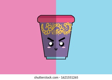 Coffee CupKawaii Cute Illustration Character