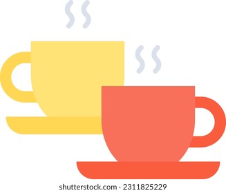 Coffee Cups icon vector image. Suitable for mobile application web application and print media.