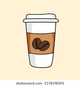 Coffee Cups Tshirt Vector Design