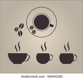 coffee cups  Vector illustration