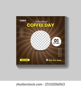 Coffee Day Social Media Post