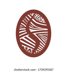 Decoración de café. Ilustración del vector