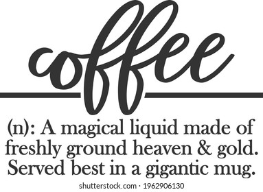 Coffee Definition - Coffee design