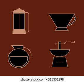 Coffee delicious drink icon vector illustration graphic design