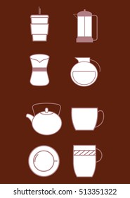 Coffee delicious drink icon vector illustration graphic design