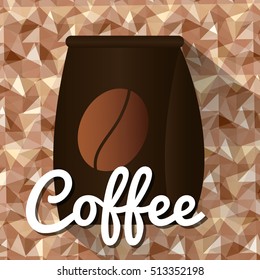 Coffee delicious drink icon vector illustration graphic design