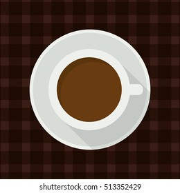Coffee delicious drink icon vector illustration graphic design