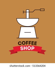 Coffee delicious drink icon vector illustration graphic design