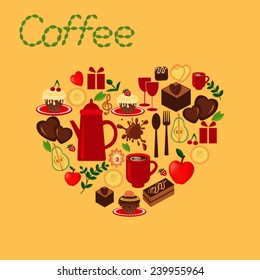 Coffee and desert.
