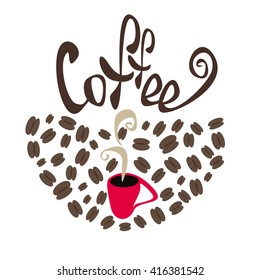 Coffee design illustration