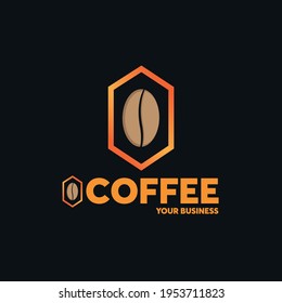 coffee design logo restaurant. coffee logo vector