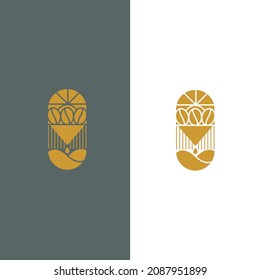 coffee design logo with simple and minimalist style