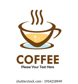 Vorlage für das Coffee Design-Logo